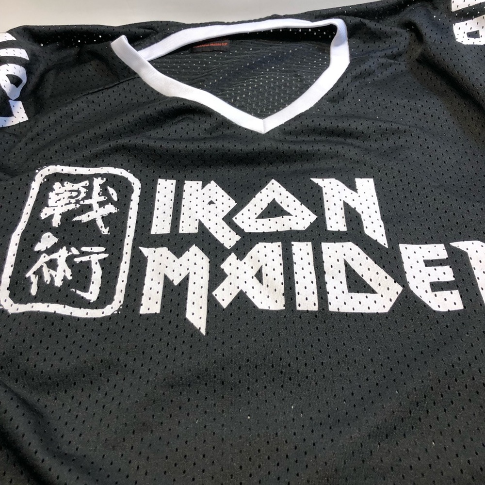 Iron Maiden 2022 Soccer Jersey Official Size XXL  Fits Like XL - Picture 2 of 10